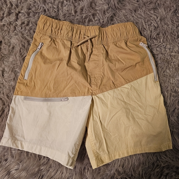 Old Navy Kids Boys Shorts Set - Yellow, Gray, Navy, And Heathered Blue Large - Picture 3 of 5
